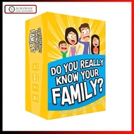 Do You Really Know Your Family? A Fun Family Game Filled with Conversation Starters and Challenges