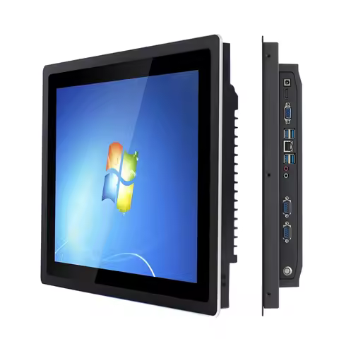 10.4 15 Inch 12" Embedded Industrial Mini Computer All In One Panel PC Core i3-4120U with Capacitive