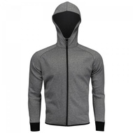 WARRIX เสื้อแจ็คเก็ตมี HOOD WA-17FT20M1 - เทา-ดำ (EA)