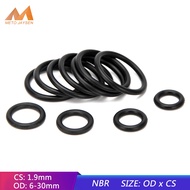 [Ready Stock & COD] 50pcs NBR Nitrile Rubber Sealing O-ring Gasket Replacements Seal O rings OD 6mm-