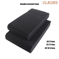 CLEOES Speakers Isolation Pads 1Set Shockproof Speakers Isolation Panels Subwoofer Desktop Sound Iso