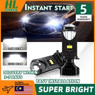 80000LM H4 H7 Led Mini Projector Lens H8 H11  9005 HB3 9006 HB4 9012  Car Headlight Bulbs 120W Lamp 