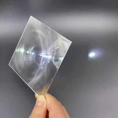 Square Fresnel Lens 30x30 40x40 50x50 100x100 MM PMMA Threaded DIY Projector Solar Condenser Condens