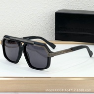 CAZA * Fashion Sunglasses 8048 Sheet Frame Anti-Ultraviolet Vacation Cycling Sunglasses Men