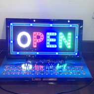OPEN Sign Letter Light Shop Led Ready-Made Signs Led-OPEN Color Switch