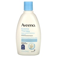 Aveeno 濕疹專用 含燕麥膠 Eczema Therapy Colloidal Oatmeal Moisturizing Cream Lotion 12 fl oz (354 ml)