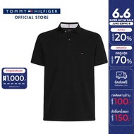Tommy Hilfiger เสื้อโปโลผู้ชาย รุ่น MW0MW26881 BDS - สีดำ
