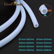 1M PTFE Tube 1Mm 2Mm 3Mm 4Mm 6Mm 8Mm Teflonto Pipe White For 1.75Mm/3.0Mm Filament 3D Printer Parts Bowden Extruder V5/V6 J-Head