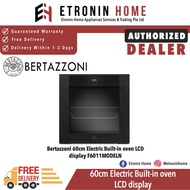 Bertazzoni 60cm Electric Built-in oven LCD display F6011MODELX/ F6011MODELN