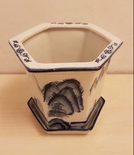 中式瓷盆 Chinese Style Ceramic Vase
