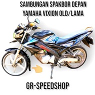Old vixion accessories, front fender connection, old Yamaha vixion