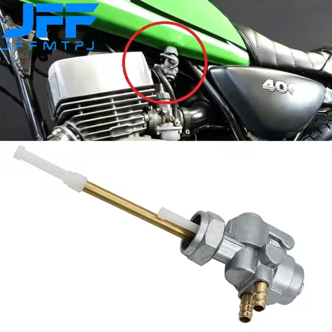 M22 Motorcycle Gas Petrol Fuel Tank Switch Tap Valve Petcock For Kawasaki 250SS 350SS 400SS KH250 KH