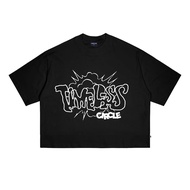 T-Shirt | Boxy Fit | Boom Boom Boom Boom | Black Black Black