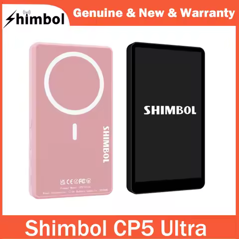 Shimbol CP5 Ultra Phone Rear-Mounted Selfie Screen Monitor with MagSafe Magnetic Support Reverse Con