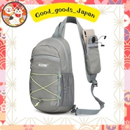 [G4Free] Sling Bag Backpack RFID Block Crossbody Front Pocket Hiking Daypack Outdoor Chest Bag for W