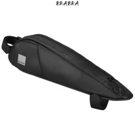 BRABRA Bike Top Tube Bag, 600D Polyester Waterproof Bike Frame Bag, Portable 0.3L 0.6L Reflective Tr