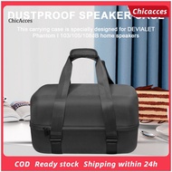 ChicAcces Speaker Protection Case Dustproof Speaker Case Waterproof Bluetooth Speaker Case for Devialet Phantom I 103/105/108db Protective Storage Box for Southeast Asian Buyers