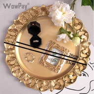 Aesthetic Tray Vintage Gold Display Tray Decoration Photo Prop Decoration