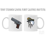Mug Henry Stickmin General Hubert Galeforce and Pistol Icon