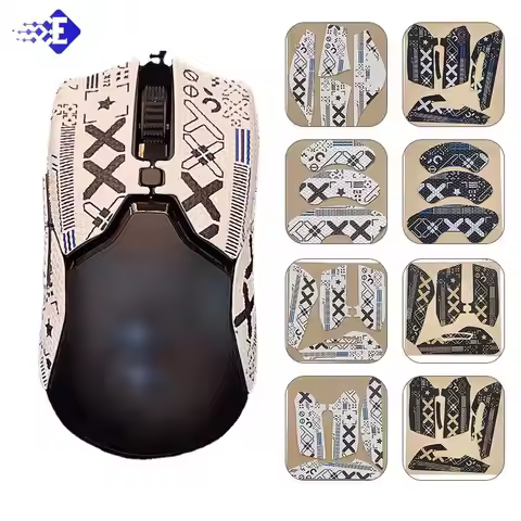 Mouse Grip Tape Skate Sticker Non Slip Lizard Skin Suck Sweat For Razer Viper Ultimate DeathAdder V2