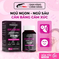 Viên uống cải thiện tình trạng mất ngủ và ngủ kém Powergra Gentle Dreams - Hộp 60 viên | GUNSHOP VIỆ