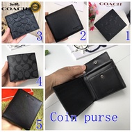 Short Wallet Men Fashion Coin Wallet Minimum Discount in Stock Coach 75363 75003 75005 75006 74771