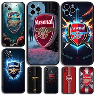 TPU black silicone soft shell 【DM-A9】arsenal FC for iPhone 5 5s SE 6 6s 6Plus 6sPlus 7 8 SE 7Plus 8P