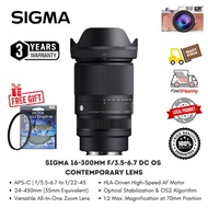 Sigma 16-300mm f/3.5-6.7 DC OS Contemporary Lens ( 3 Year Warranty )