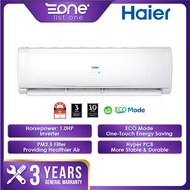 【Installation】Haier 1.0HP R32 Smart Clean Inverter Air Conditioner HSU-10VTK21 | PM2.5 Filter Hyper PCB | Aircond | Aircond