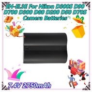 EN-EL3E For Nikon D300S D90 D700 D300 D80 D200 D50 D70S Camera Batteries 7.4V 2750mAh