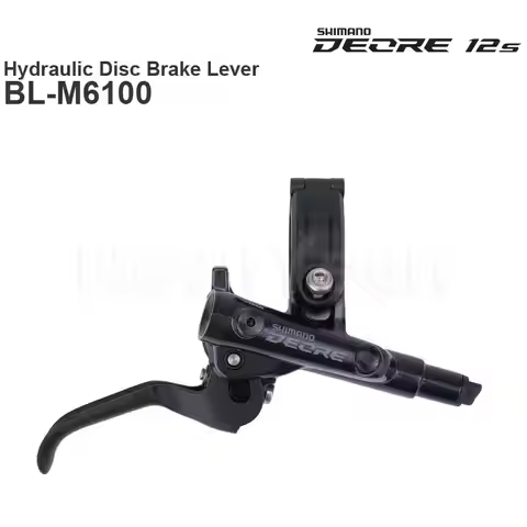 SHIMANO DEORE M6100 M6120 Hydraulic Disc Brake - 4-Piston with M6100 Brake Lever and M6120 Brake Cal