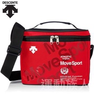 【💥日本直送】 DESCENTE Move Sport 保冷包 保冷收納包 保溫袋 冰袋 單肩包 紅色