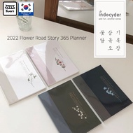 [Korean Planner] INDOCYDER Flower Road Story 2022 Planner Monthly Planner Diary Notebooks Scheduler 4Type Made In Korea