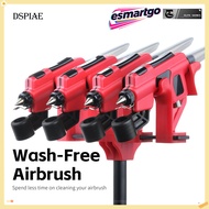 DSPIAE PT-AB No-Rinse Airbrush System – All-in-One Spray & Marker Rack for Effortless Model Painting