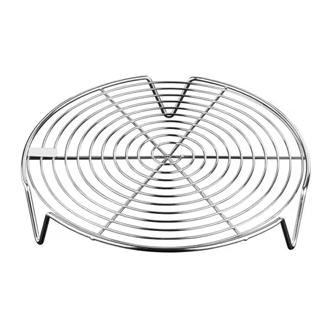 Stainless Steel Steamer Rack Multifunction Pot Steaming Tray Dumplings Eggs Grill Stand 16cm 18cm 20