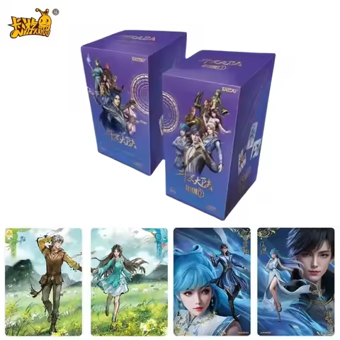KAYOU Official Genuine Douluo Dalu Card Eternal Edition Series Collectible Card Tang San Xiao Wu Ani