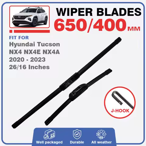 For Hyundai Tucson NX4 NX4E NX4A 2020 2021 2022 2023 Car Front Windshield Durable Quiet Brushes Wind