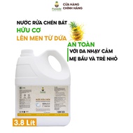 Fuwa3e Biological Enzyme Dishwashing Liquid 3.8 Liters Safe for Children to Protect Hand Skin