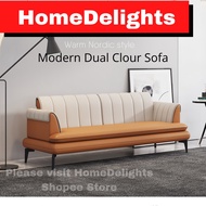 HomeDelights Dual Colour Modern Sofa 1-seater, 2-seater and 3-seater Sofa Dua Warna
