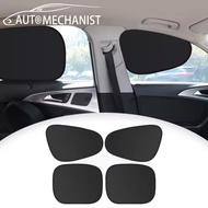 Car Windshield Side Window Sunshades Folding Mesh UV Protector Curtain With Suction Cup for Auto Int