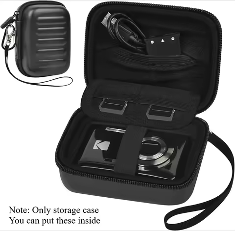 Digital Camera Case for KODAK PIXPRO FZ55/ FZ45/ FZ53/ FZ43 16MP Video Vlogging Cameras, Travel Stor