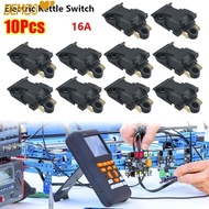 [DEMO3] 10Pcs Thermostat Temperature Control, 16A Black Electric Kettle Switch,  2-Pin 250V XE-3 JB-