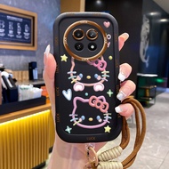 Case Realme 12 5G 13 5G C65 5G Narzo 70X 5G Narzo N65 5G Cartoon Case With Lanyard