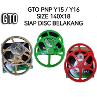 GTO Sport Rim PNP Y15 / Y16 / Y15ZR 140×18 plus n play Y15    AR80 AR125 GTO Sportrim