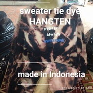 sweater tie dye HANGTEN lxl ori preloved