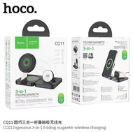Hoco CQ10 CQ11 CQ-12 Wireless charger Magnetic 3in1 15W สามารถพับเก็บได้ใหม่ล่าสุด
