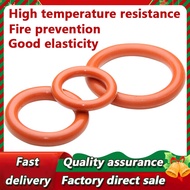 O-Ring Food Grade Seal Washer Red Rubber O Ring OD 8mm-64mm CS 1.5-2mm