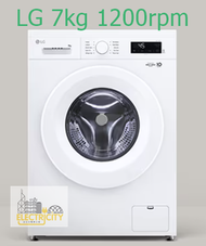 LG - 超薄(可飛頂) 7公斤 1200轉 前置式洗衣機 FVBS70W2 直驅式變頻摩打 / 蒸氣除塵蟎細菌