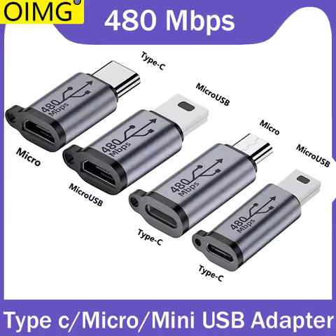 TypeC Female to Mini USB/Type C Female to Micro USB/Micro USB Female to Type C/Micro USB Female to M