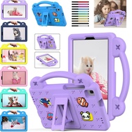 For Huawei MediaPad M3 8.4 BTV-W09 BTV-DL09 MediaPad M5 8.4 SHT-AL09 SHT-W09 MediaPad M3 Lite 8.0 inch CPN-W09 CPN-AL00 Stand Kids Safe Cute Silicone EVA PC Shockproof Handel Case Cover